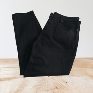 Ted Baker Men's Straight Black Jeans